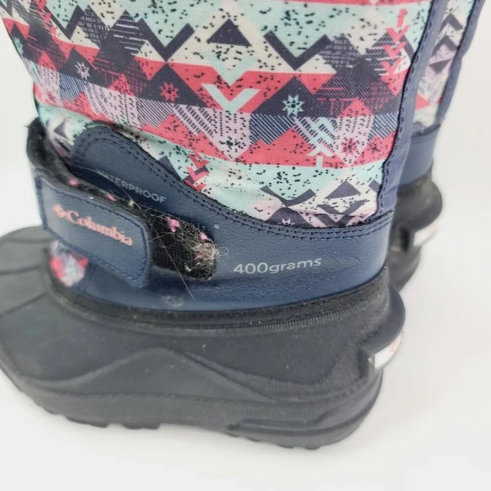Columbia Girl's Multicolor Bugaboot Plus Outdoor Mid-Calf Snow Boot Size‎ 9